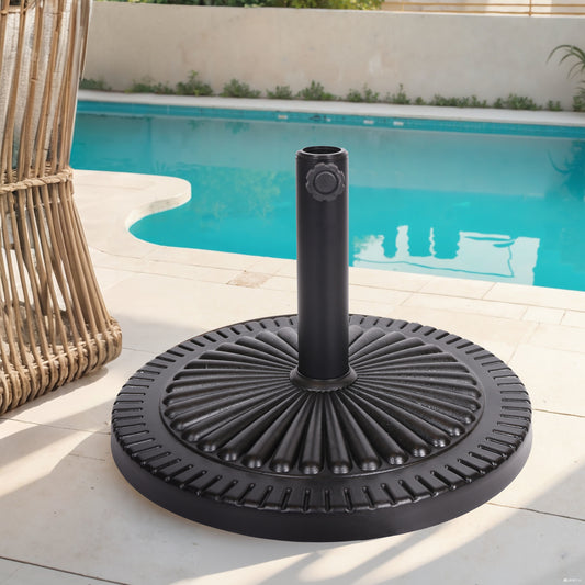 BLACK ROCK RESIN UMBRELLA BASE 60506.00