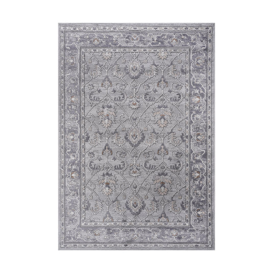 MARFI C Ollection 8X10 Ivory  Grey  Oriental Area Rug