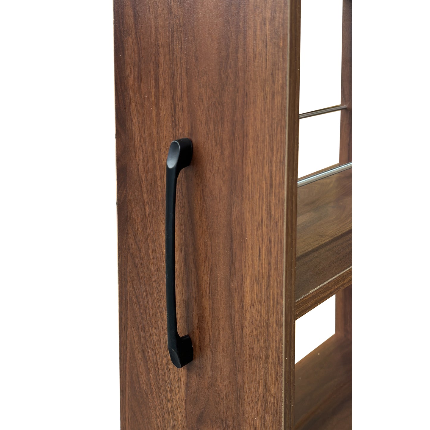 7 Tier Multi-functional Pull-out Multi-tier Storage Single-sided Open Shelf For Kitchen, Living Room & Narrow Spaces