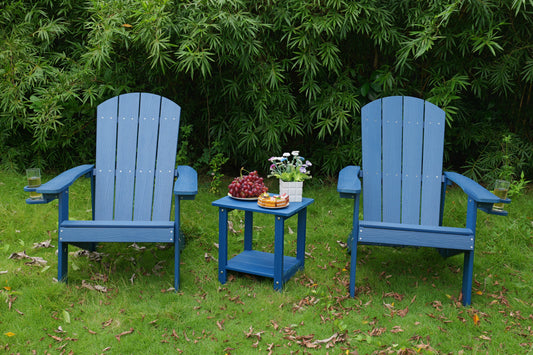 2-Piece All-Season Outdoor Lounge Chairs Perfect For Patio Chats & Garden Leisure Gatherings