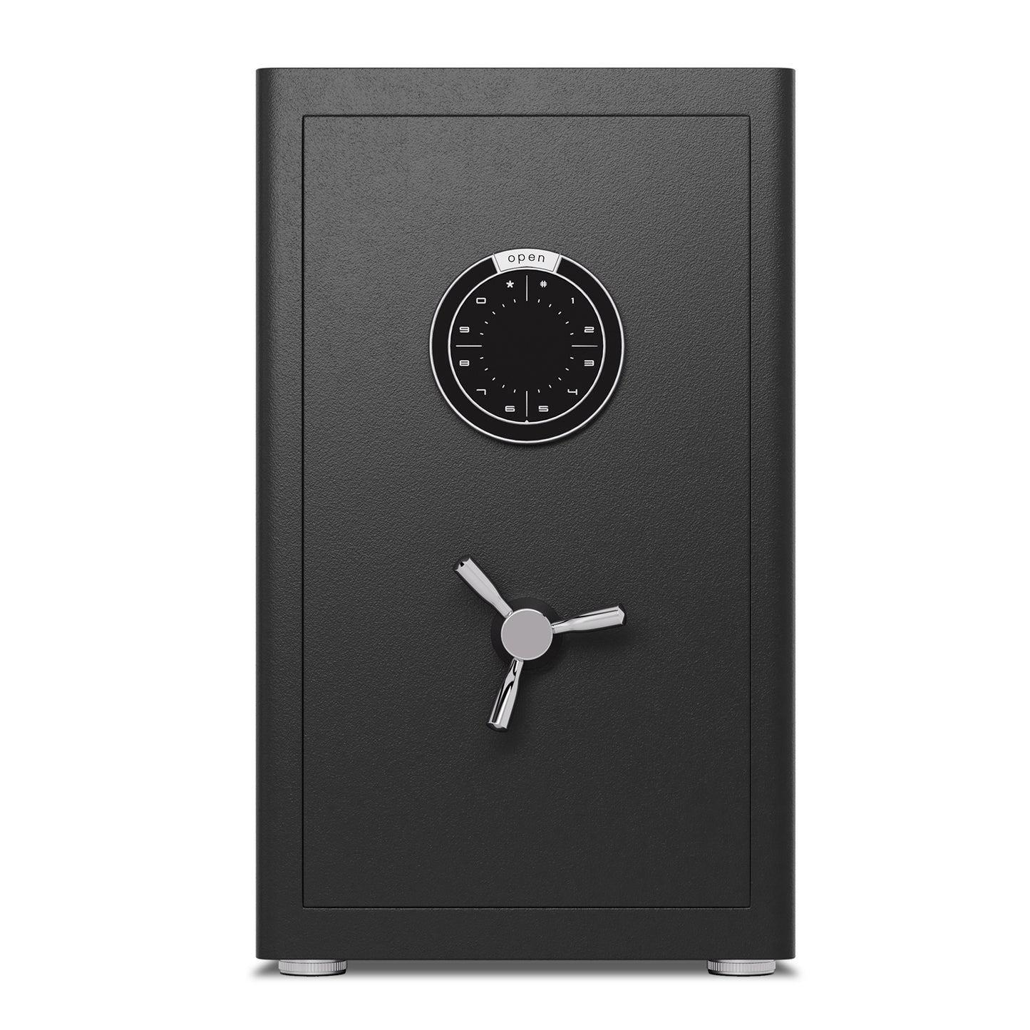 2.8 Cu Ft Steel Safe With Removable Shelf & Jewelry Box, Digital Keypad Security Safe With 10mm Thick Door & 28mm Locking Bolts, Dual Alarm & Silent Mode For Home Office Hotel
