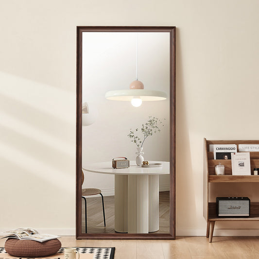 Full Length Mirror 70 X 31 ,  Wall-Mounted Mirror, Faux Wooden Frame,vintage Full Length Mirror,Stylish Big And Tall Body Mirror