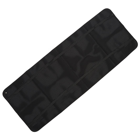 Grounding Sheet Breathable Hole Anxiety Relief Improves Digestion Meditation Grounding Mat With 16.4ft Cable For Sleeping Black