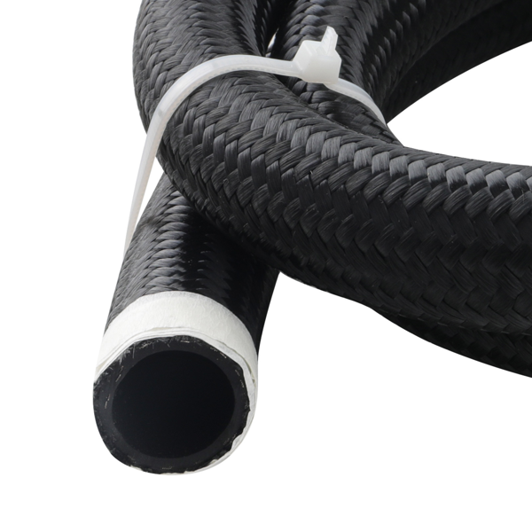 AN16 AN-16 Hose Fuel Line Rubber Nylon Braided 5FT With 90 Degree AN Fittings 45 Degree Straight Adapter