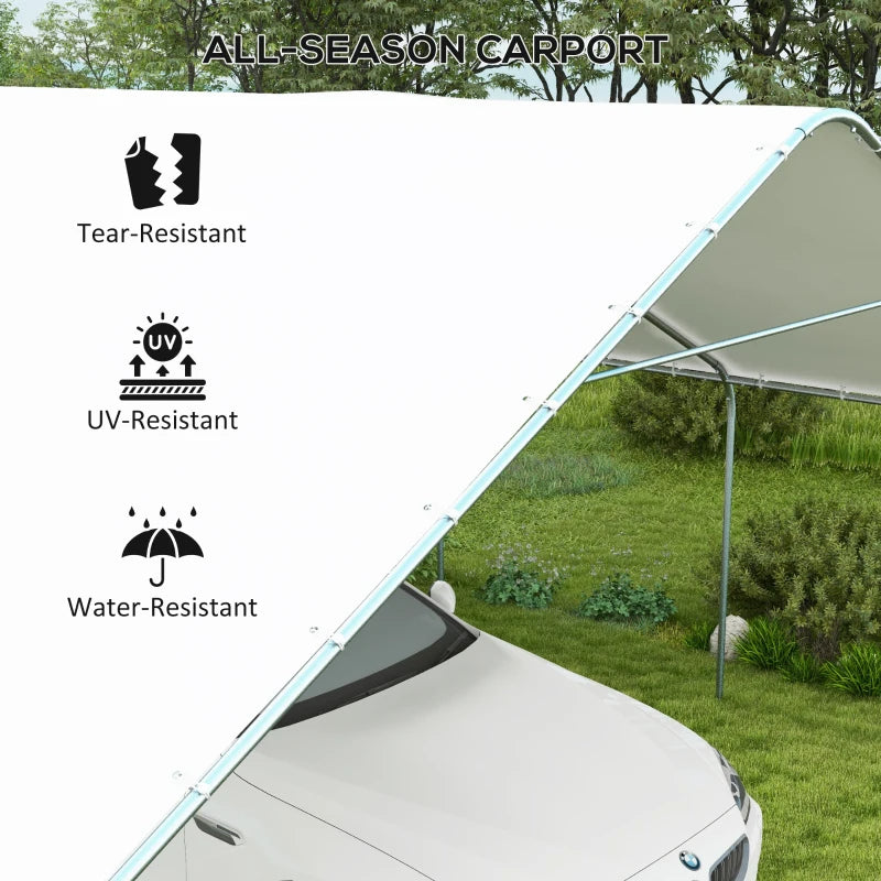 Carport, Portable Garage And Patio Canopy Tent, Anti-UV Cover For Car, Truck, Boat, Catering, WeddingMultiple Packages Shipped. Please Pay Attention To The Dimensions And Weight In The Details.