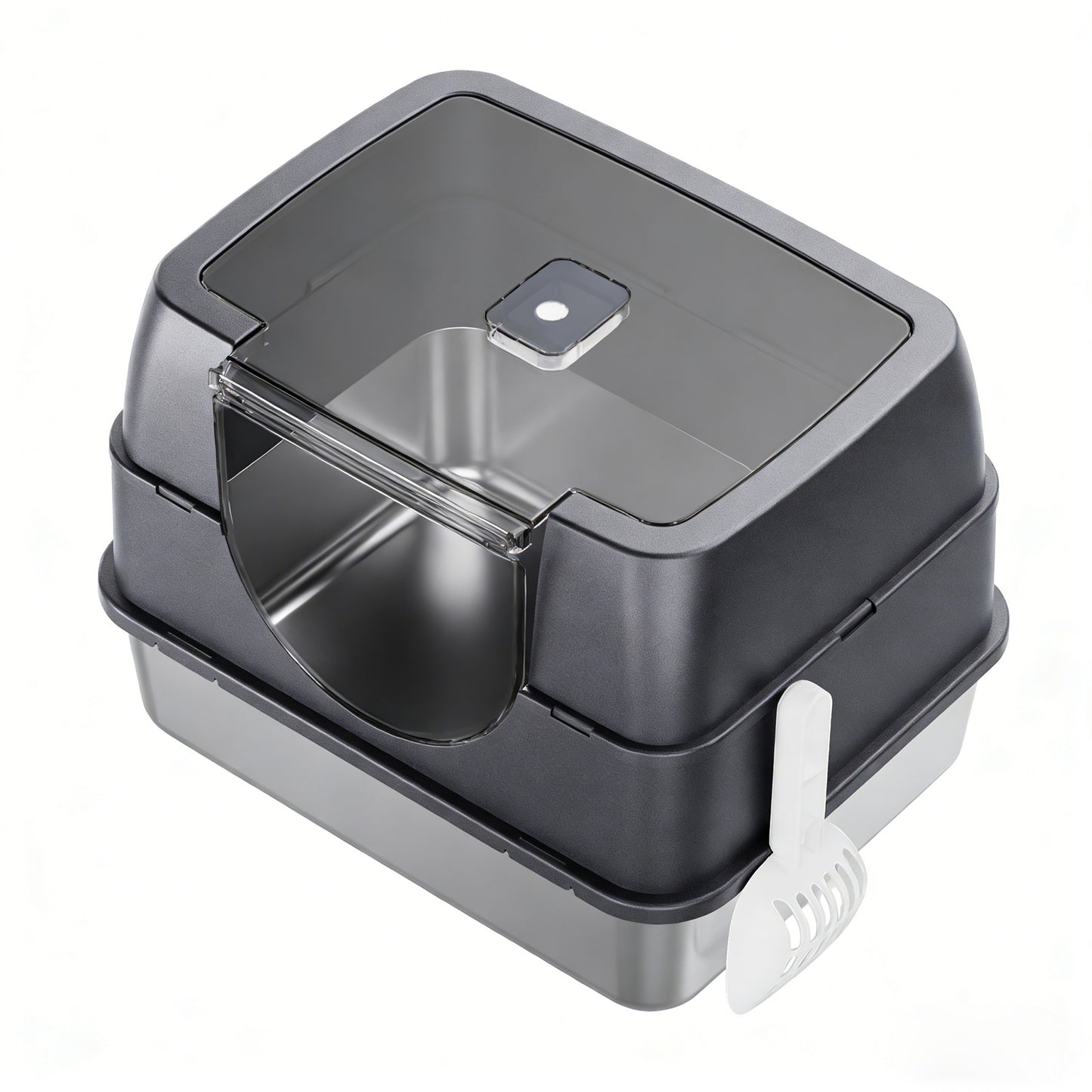 Only Self Pickup---Galaxy Stainless Steel Cat Litter Box