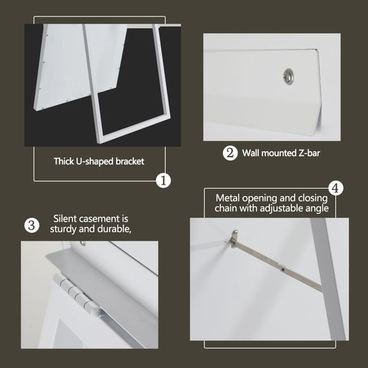 LED Mirror Lamp With Lights