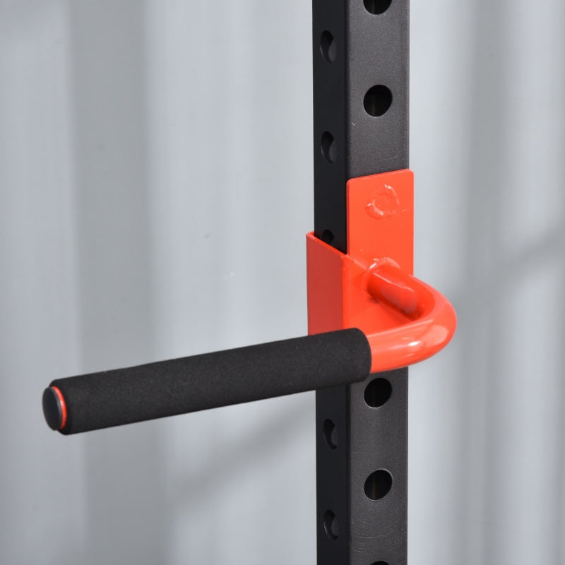 Adjustable Power Tower Dip Station Pull Up Bar Squat Rack Power Cage At Home Workout Equipment,Multiple Packages Shipped. Please Pay Attention To The Dimensions And Weight In The Details.