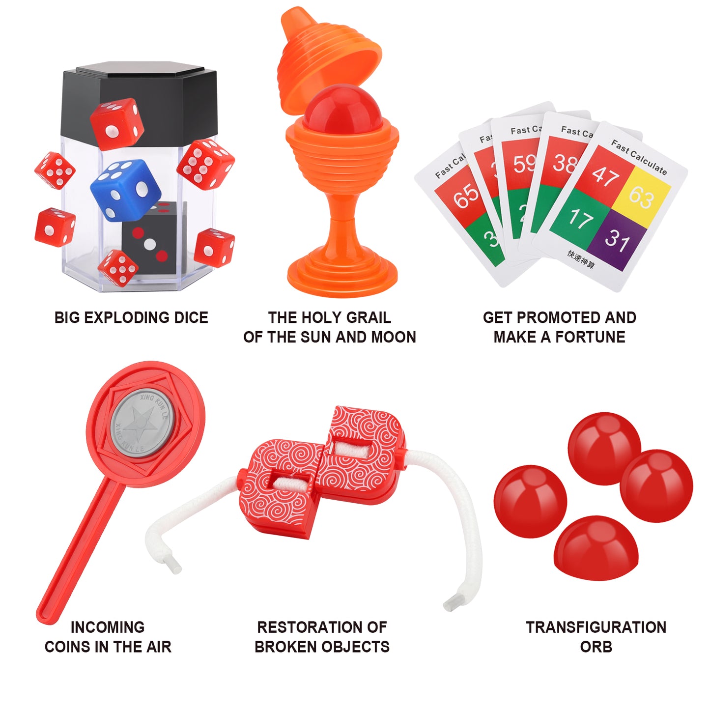 Fantasy Magic Gift Box 24 In 1,only Can Be Used On TK