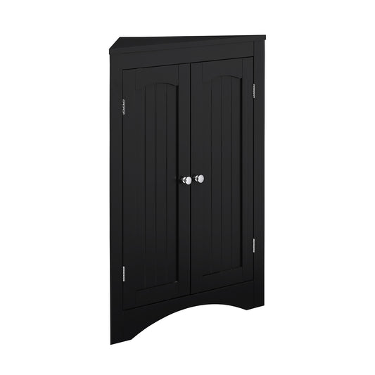 Sideboard Cabinet,corner Cabinet,Bathroom Floor Corner Cabinet With Doors And Shelves, Kitchen, Living Room,Free Standing Storage Cabinet For Bathroom