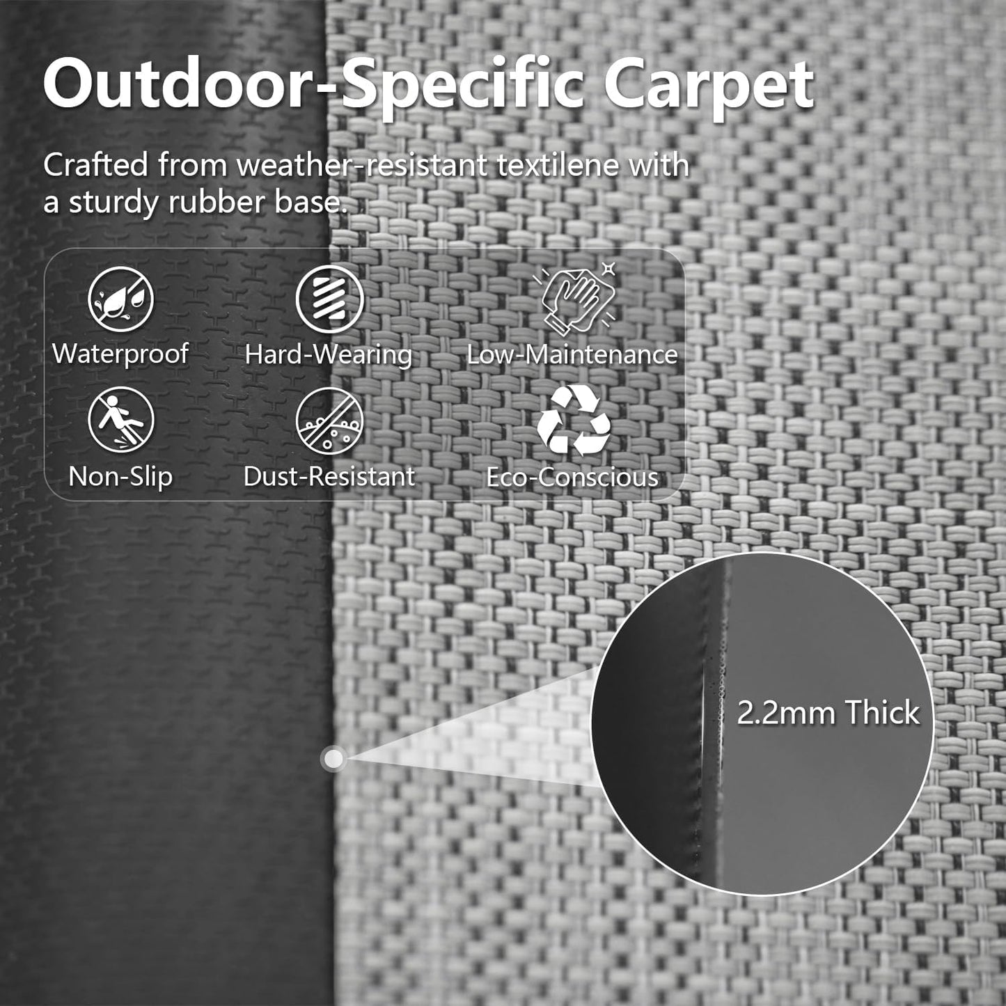 8x16Ft Resin Outdoor Storage Shed, Plastic Garden Shed With Carpet, Outside Weatherproof Storage Building For Tools, Bike, Lawn Mower, Patio