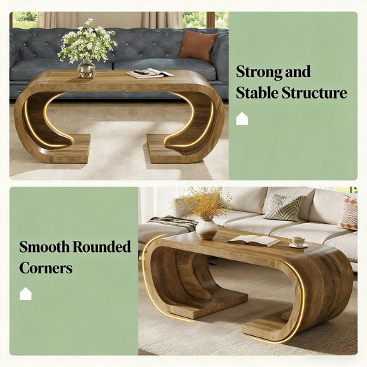 C-Shaped Chating Table,Center Table,Coffee Table