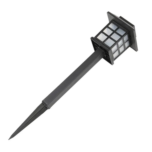 8pcs White LED Solar Lantern Torch Light Garden Landscape Lighting